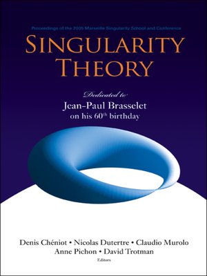 cover image of Singularity Theory